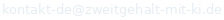 Kontakt E-Mail-Adresse